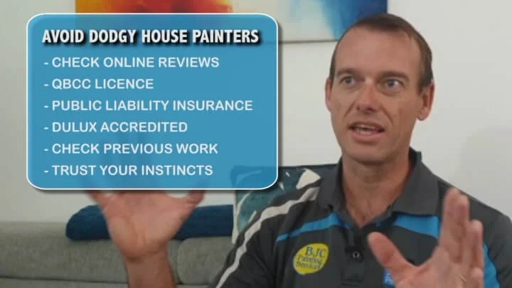 How to avoid dodgy house painters