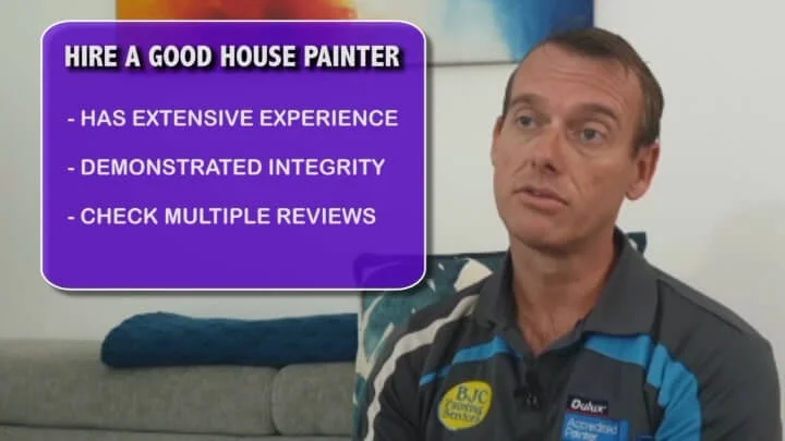 how to hire a good house painter