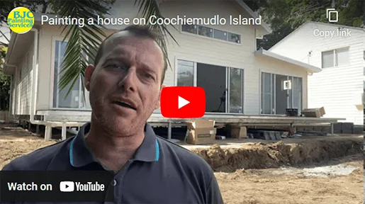 Painting a house on Coochiemuldo Island