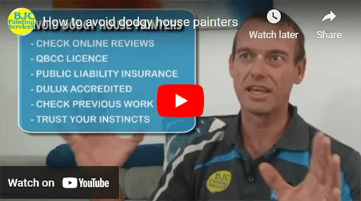 How to avoid dodgy house painters