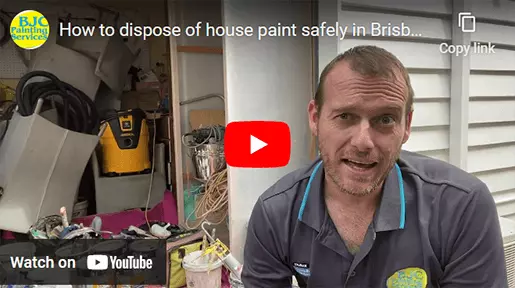 How to dispose of house paint safely in Brisbane