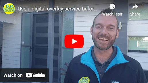 Use a digital overlay service before painting your house