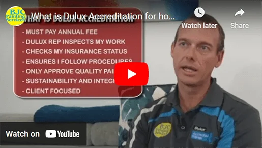 What is Dulux Accreditation for house painters