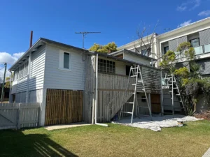 Old Queensland home exterior house painting